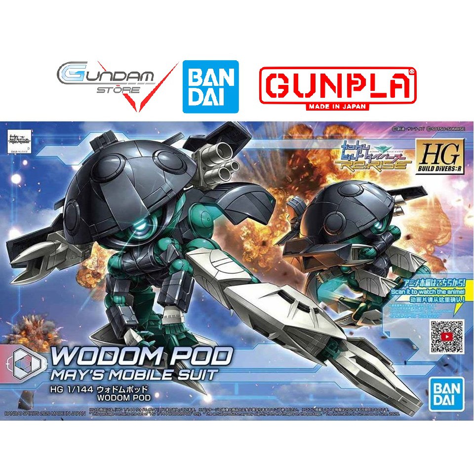 Gundam Bandai Hg Wodom Pod Hgbd Build Divers Re : Rise Mô Hình Nhựa Đồ Chơi Lắp Ráp Anime Nhật