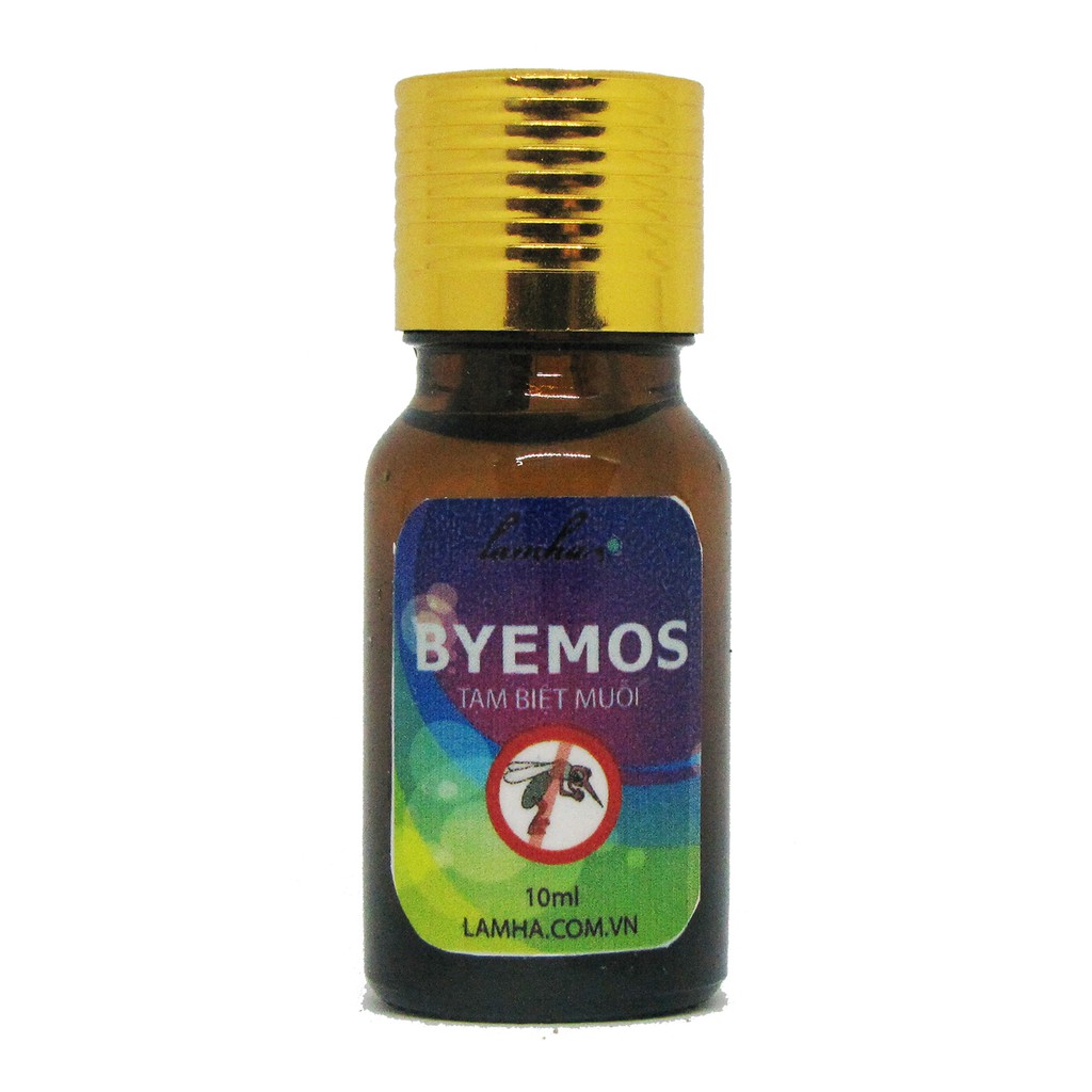 Tinh dầu tạm biệt muỗi BYEMOS LAMHA10ml