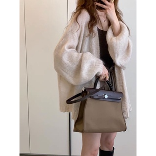 (Order) Áo cardigan lông thỏ mềm mịn