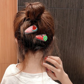 Kẹp tóc hoa quả hot trend