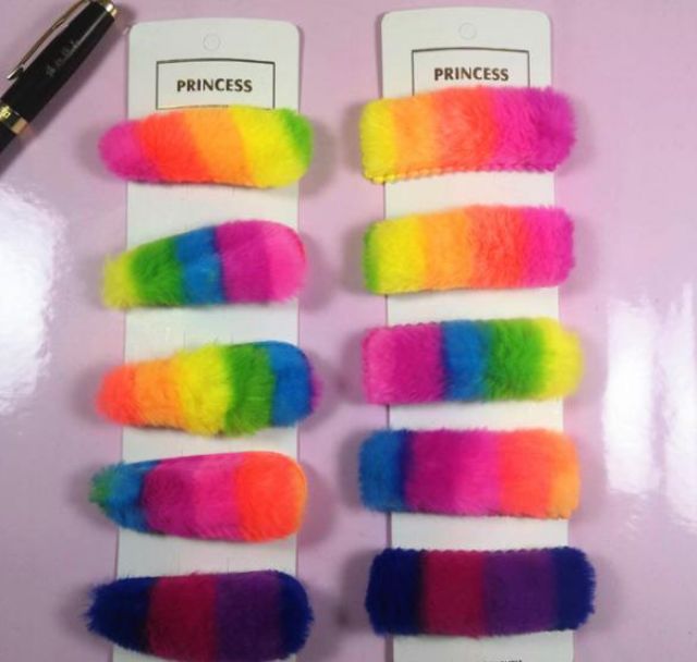 Combo 100 kẹp tóc đủ màu đủ mẫu