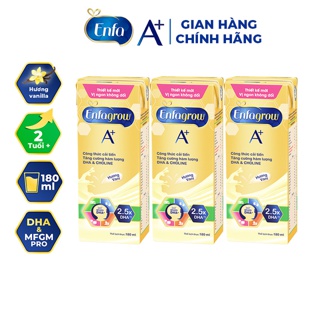 Sữa bột pha sẵn Enfagrow 180ml lốc 3 hộp