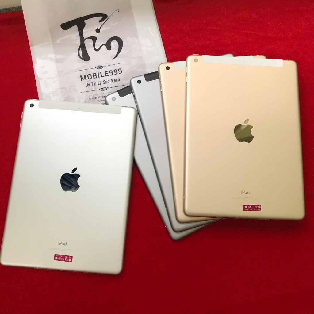 Máy Tính Bảng IPad Gen 5 (2017) (Wifi + 4G) 32GB /128GB Chính Hãng - Zin Đẹp 99% - Màn đẹp - Pin trâu - MOBILE999