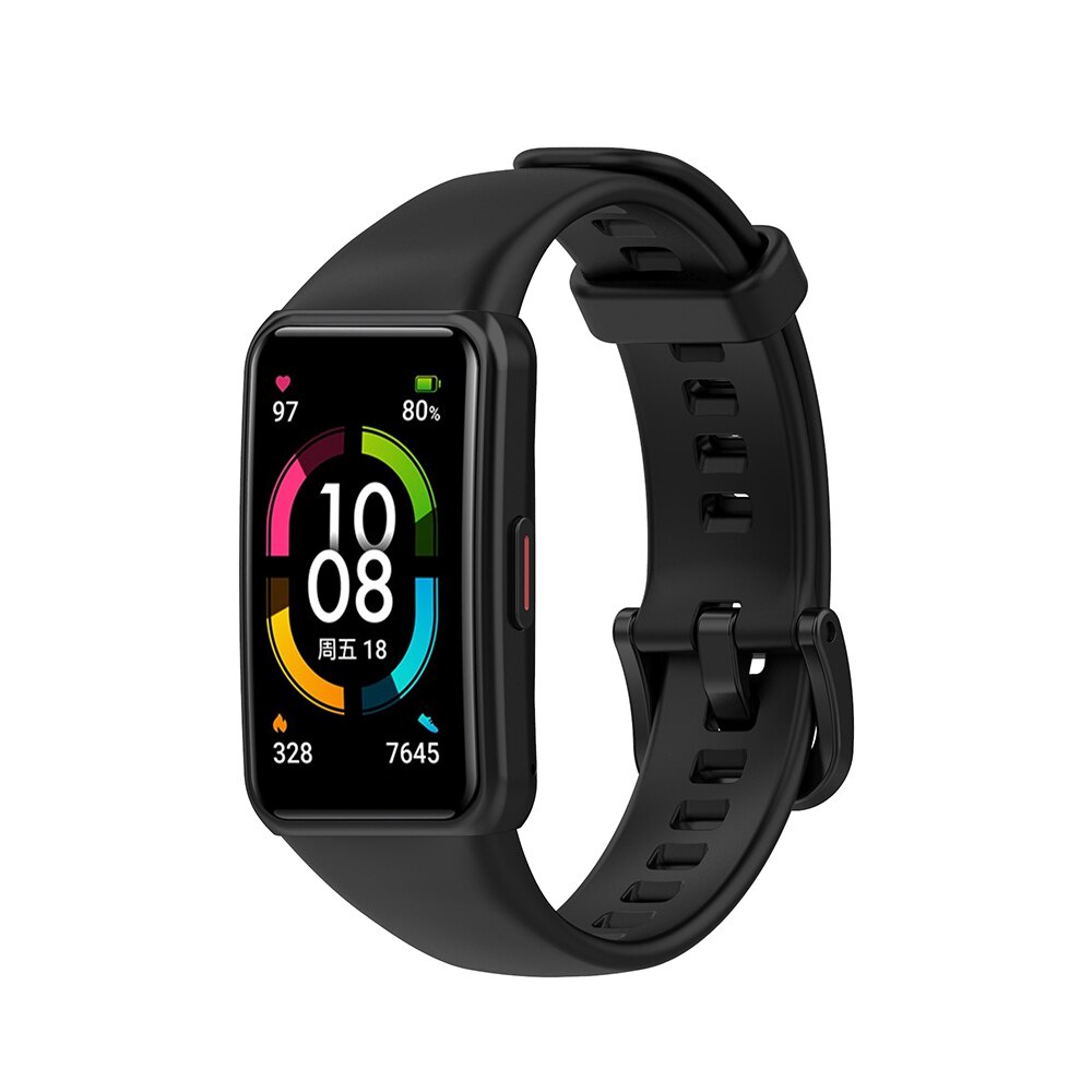 Dây đeo silicon mềm thay thế cho đồng hồ thông minh Huawei Band 6/ Honor Band 6