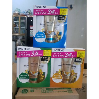 Sét 3 bộ dầu gội, xả,tuýp hấp panten Nhật