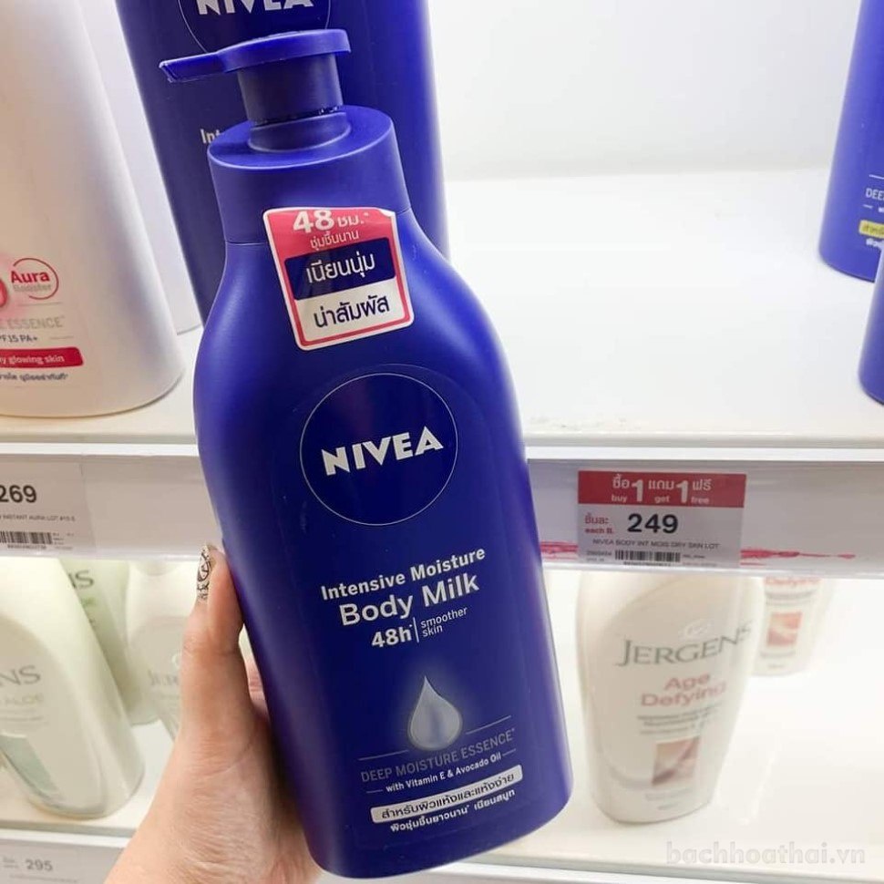 Sữa dưỡng ẩm Nivea Intensive Moisture Body Milk Thái Lan