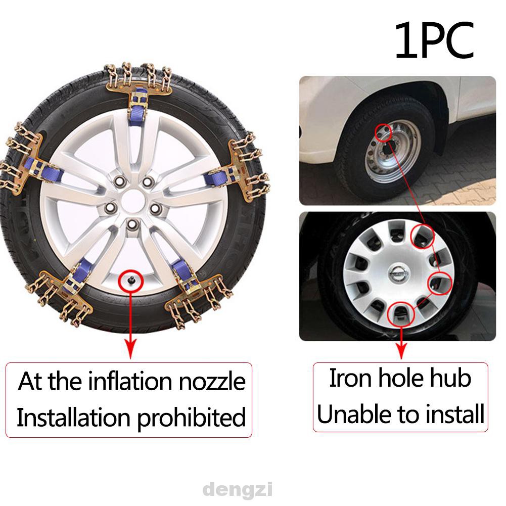 Dây Xích Bằng Thép Chống Trượt Cho Xe Hơi Vào Mùa Đông