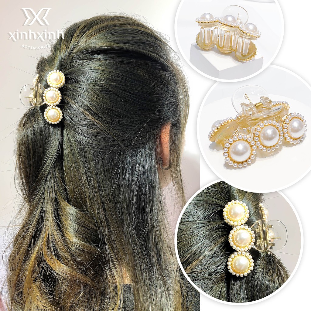 Kẹp tóc nửa đầu xinh xắn dễ thương - Xinh Xinh Accessories