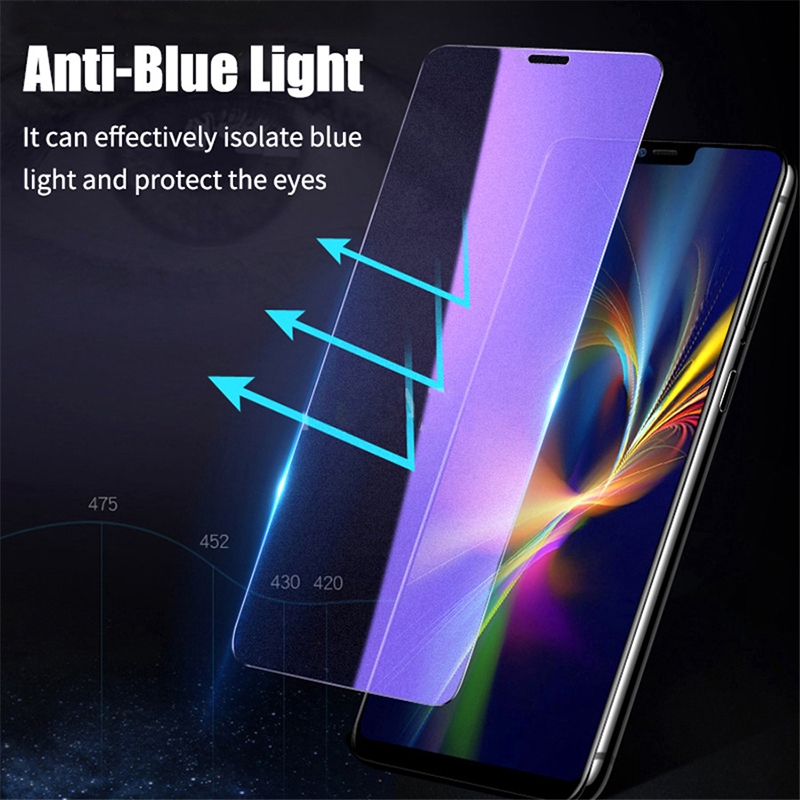 2PCS Samsung Galaxy A71 Chống màu xanh Kính cường lực Cho Samsung Galaxy A71 2.5D 9H Chống vân tay Bảo vệ màn hình phim kính cường lực