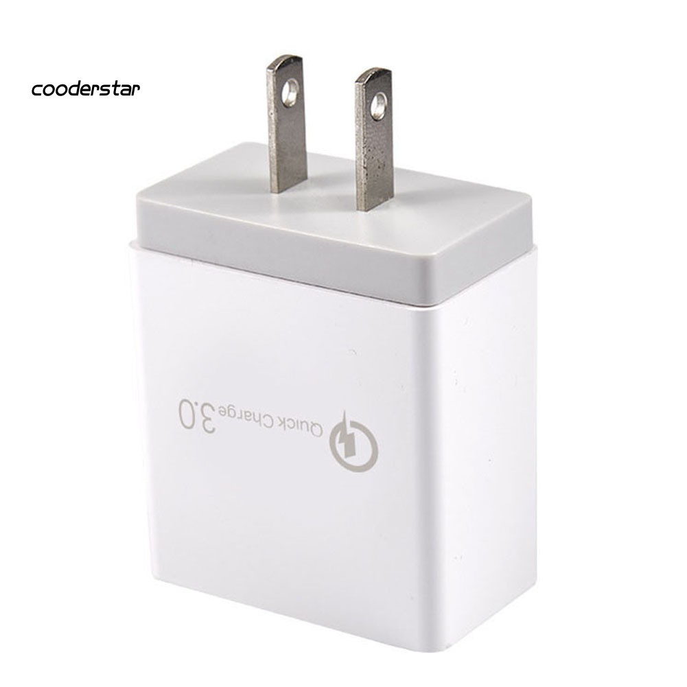 Củ Sạc Nhanh Qc 3.0 4 Cổng Usb Cho Samsung Huawei