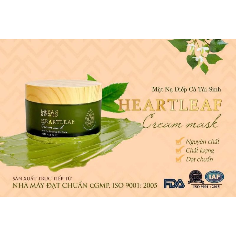 [ GIÁ GỐC ] MẶT NẠ DIẾP CÁ MEEA ORGANIC CHÍNH HÃNG