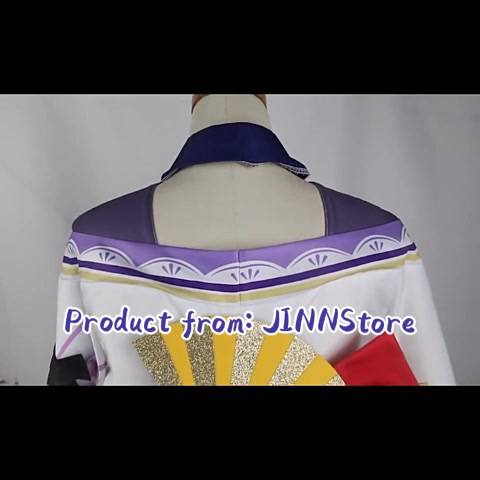 JINN Trò chơi Genshin Impact: Raiden Shogun Cosplay Trang phục Màu tím Váy Beelzebul Cosplay Kimono Tóc giả Trang phục Phụ kiện Trọn bộ | BigBuy360 - bigbuy360.vn