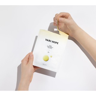 MẶT NẠ TRẮNG DA VARI:HOPE 8 DAYS PURE VITAMIN C MASK PACK