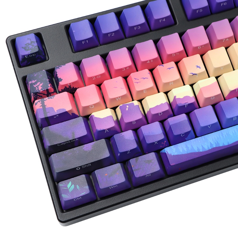 Nút Bàn Phím Cơ Pbt Họa Tiết Phong Cảnh | BigBuy360 - bigbuy360.vn