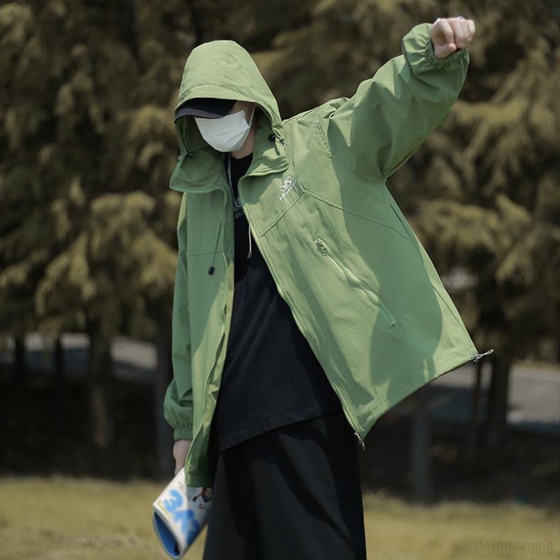 Áo Khoác Hoodie Tay Dài Có Khóa Kéo Dành Cho Nam Nữ