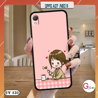 Ốp OPPO A37 (Neo 9) lưng nhám viền dẻo