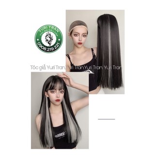 TÓC GIẢ HIGHLIGHT [ ảnh thật] TÓC NGUYÊN ĐẦU ĐEN LIGHT XÁM TRẮNG CÁ TÍNH BESTSELLER NHÀ YURI TRAN