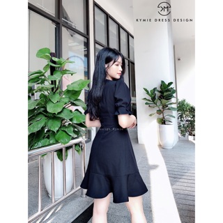 Váy cổ V đuôi cá V062 KYMIE