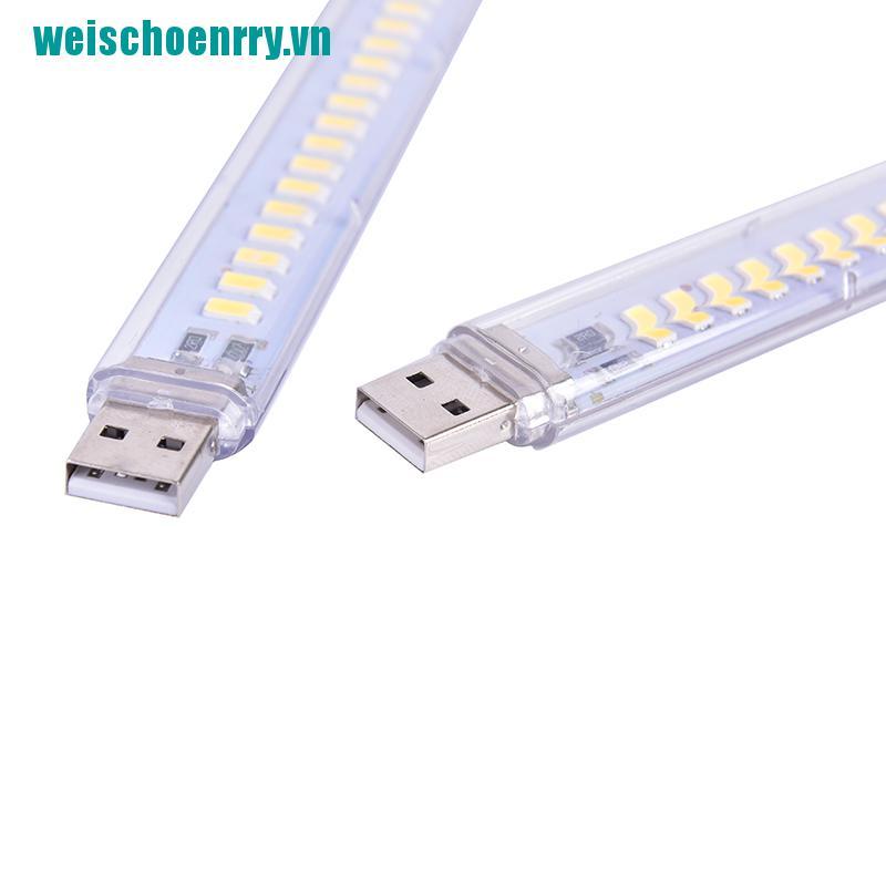 Weis♪Đèn LED USB 5V 12W 24 Bóng Chất Lượng Cao