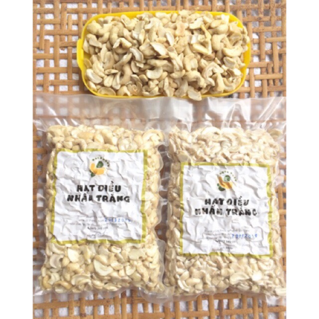 Hạt điều tươi vỡ dùng nấu sữa làm bánh