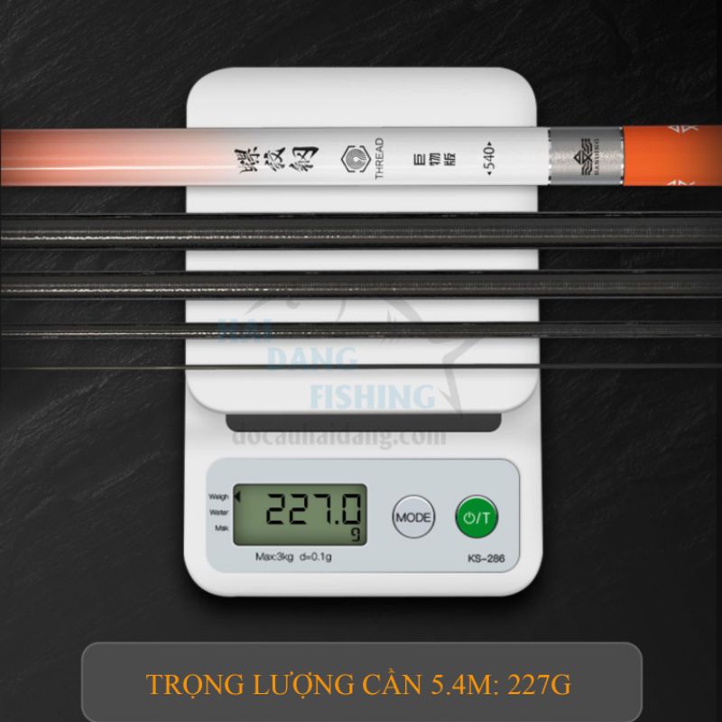 CẦN CÂU ĐÀI HANDING LA VĂN CƯƠNG