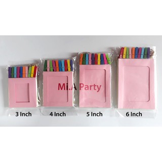 COMBO 10 KHUNG HÌNH GIẤY ĐẦY MÀU SẮC