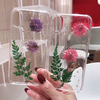 Ốp lưng hoa khô ép