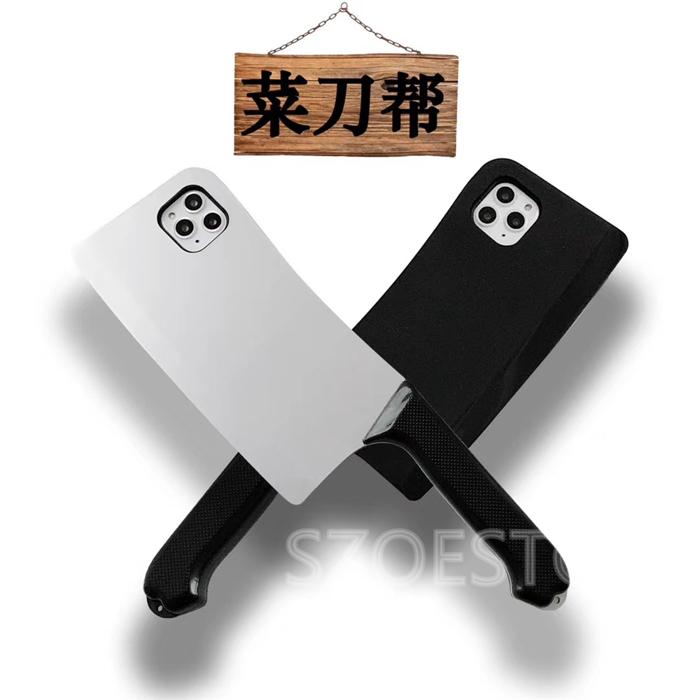 Ốp điện thoại mềm hình con dao độc đáo lạ mắt cho iPhone 11 Pro Max X XS XR XS Max 8 7 Plus SE 2020