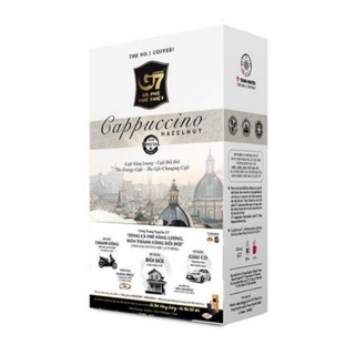 Hộp cà phê g7 cappuccino hazelnut / mocha hộp 12 gói