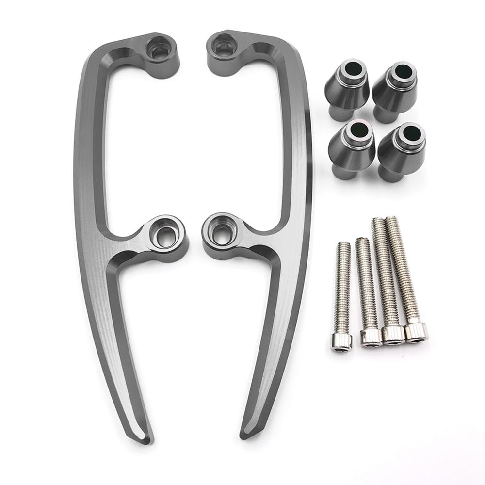 Tay Vịn Bằng Nhôm CNC Cho Xe Mô Tô Kawasaki Z650 2017-2022 Ninja 650