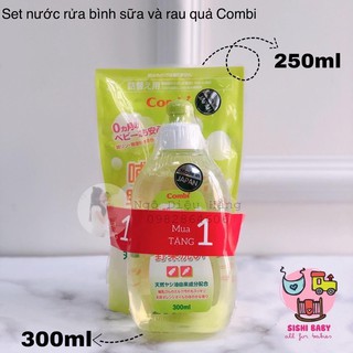 Nước rửa bình combi mua 1 tặng 1