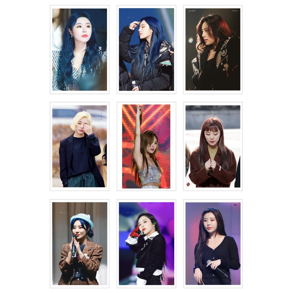Lomo Card Ảnh WHEEIN - MAMAMOO ( 54 ảnh)