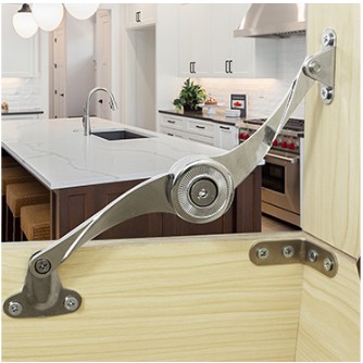 Tay Nâng Hạ Cánh Tủ Hình Compa DUO05