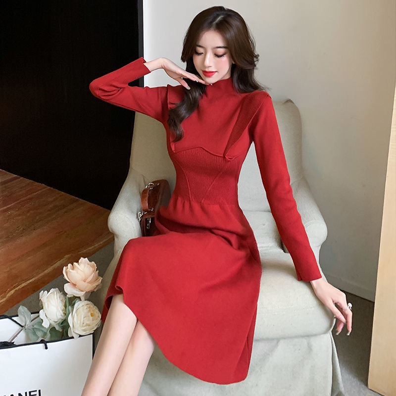 Đầm Dệt Kim Dáng Ôm Dài Viền Dù Thanh Lịch Sang Trọng
