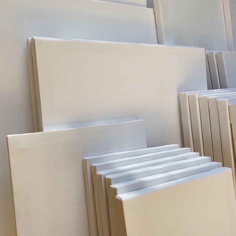 Khung tranh canvas trắng giá bán lẻ