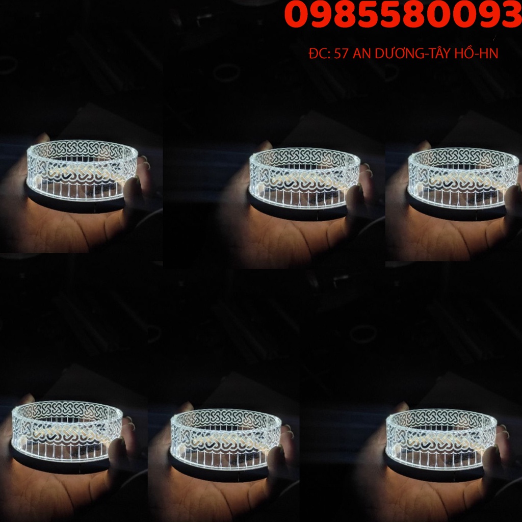 Vòng led thiên thần 3D cho bi cầu 3.0