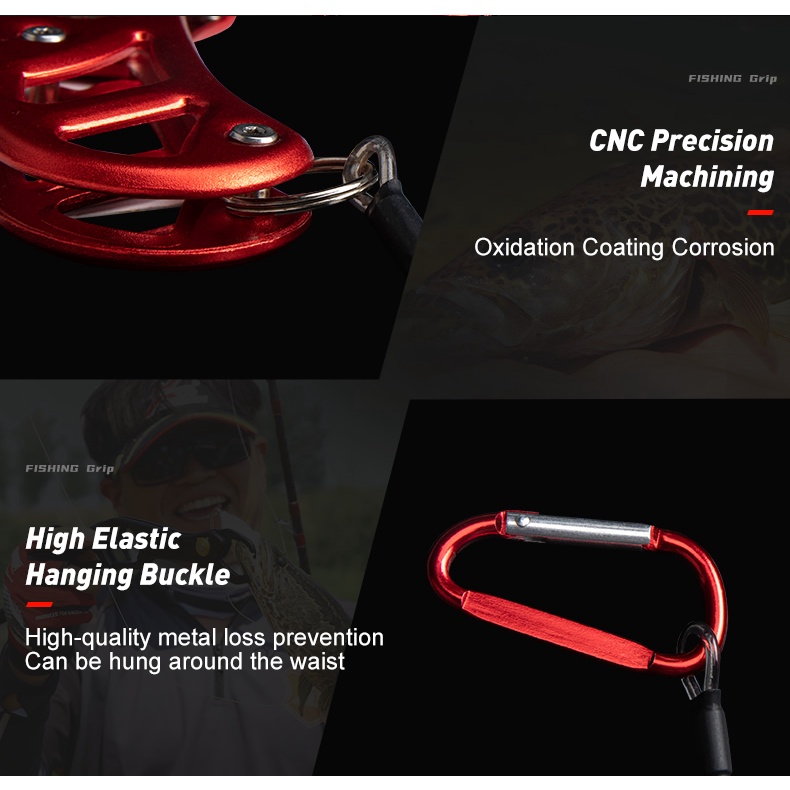 Kìm gắn dây câu cá Kingdom bằng hợp kim nhôm chuyên dụng