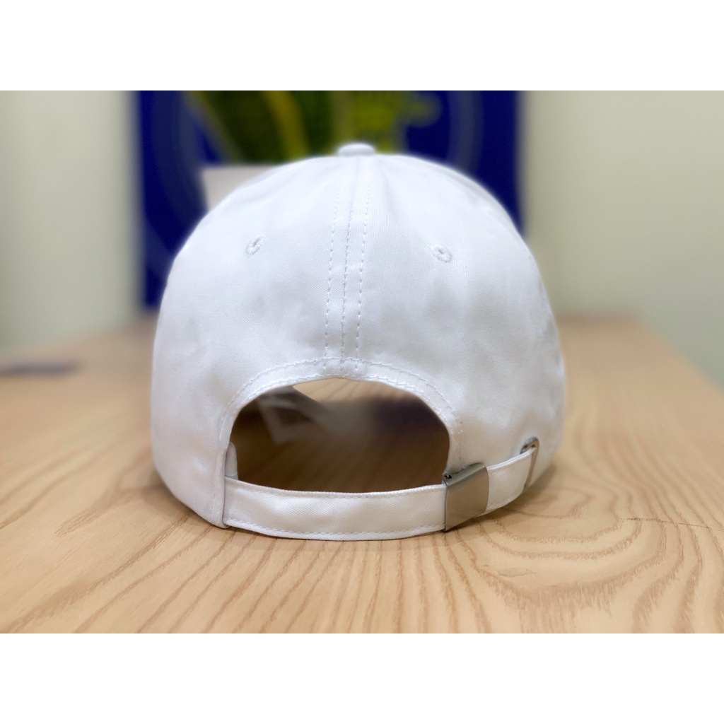 Mũ lưỡi trai Just do it trắng VNXK full hộp cao cấp Free Size thêu logo chữ nổi 3D