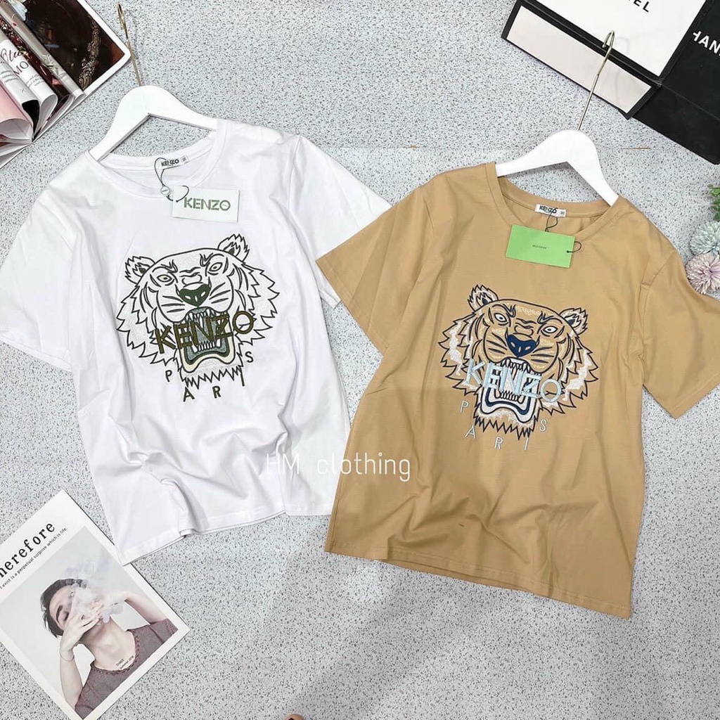 Áo thun  tay lỡ nam nữ, áo phông  unisex form rộng chất cotton in hình con HỔ - Zadola Fashion