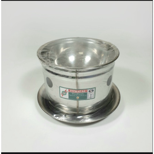 Nồi lẩu 1 người ăn INOX + bếp cồn - Bếp inox Tiến Thành chuyên dùng cho quán ăn