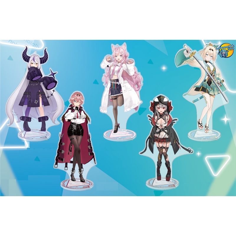 Chân đế chính hãng hololive 6th Gen 3D Acrylic Stand Secret Society holoX