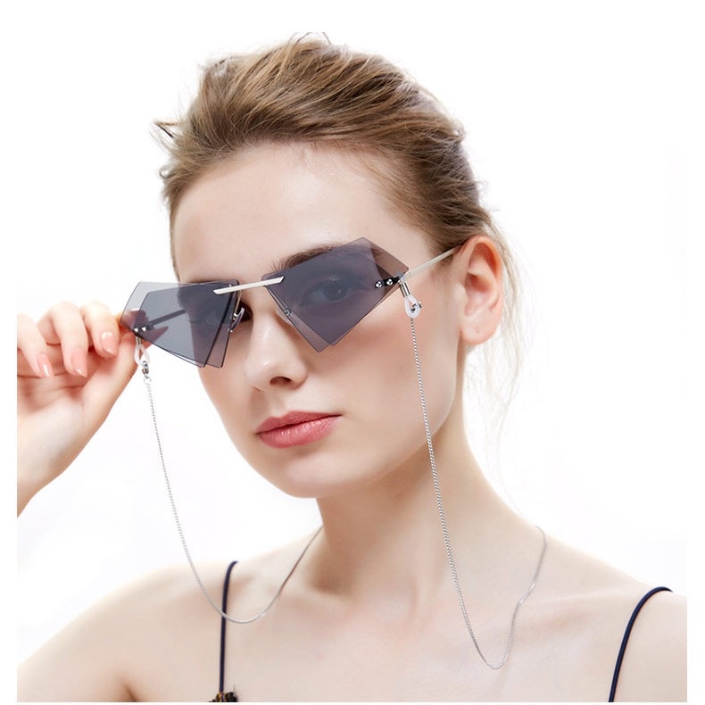 Dây đeo kim loại thời trang nam nữ không gỉ, chống rớt khẩu trang, dây đeo kính z002