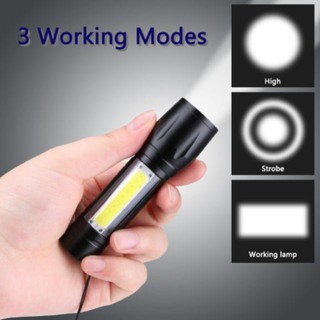 Đèn pin hợp kim nhôm mini t1 zoom. full box..siêu sáng, cao cấp