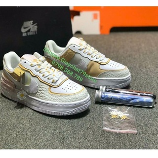 Giày Nike Air Force 1 Shadow Aura CK3172-002  Limited Hoa Cúc Women Authentic [Chính Hãng - FullBox - Full Phụ Kiện]