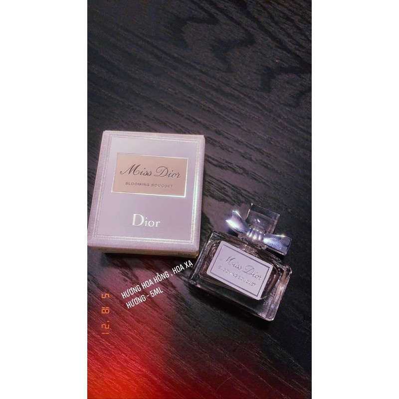 Nước hoa mini chính hãng Miss Dior 5ml