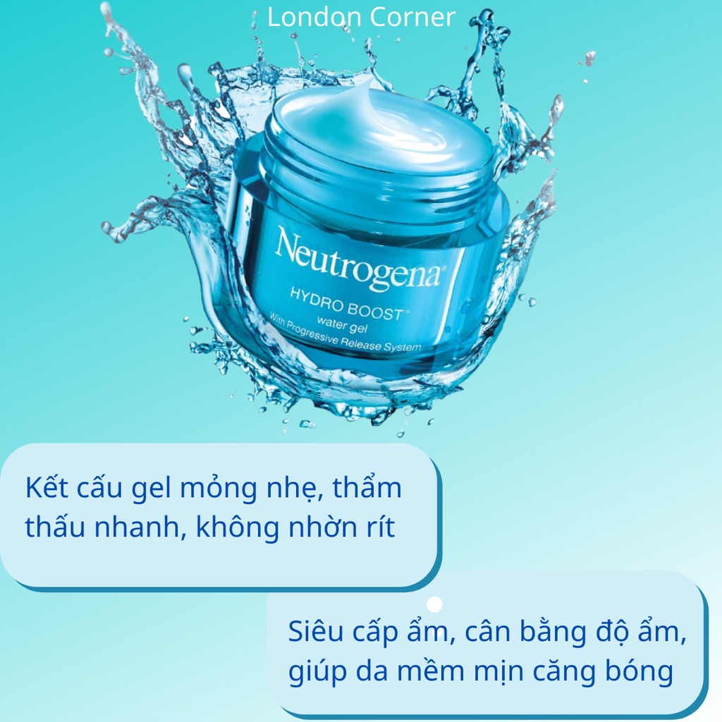 Kem dưỡng ẩm cấp nước NEUTROGENA HYDRO BOOST WATER GEL/ GEL CREAM 50ml