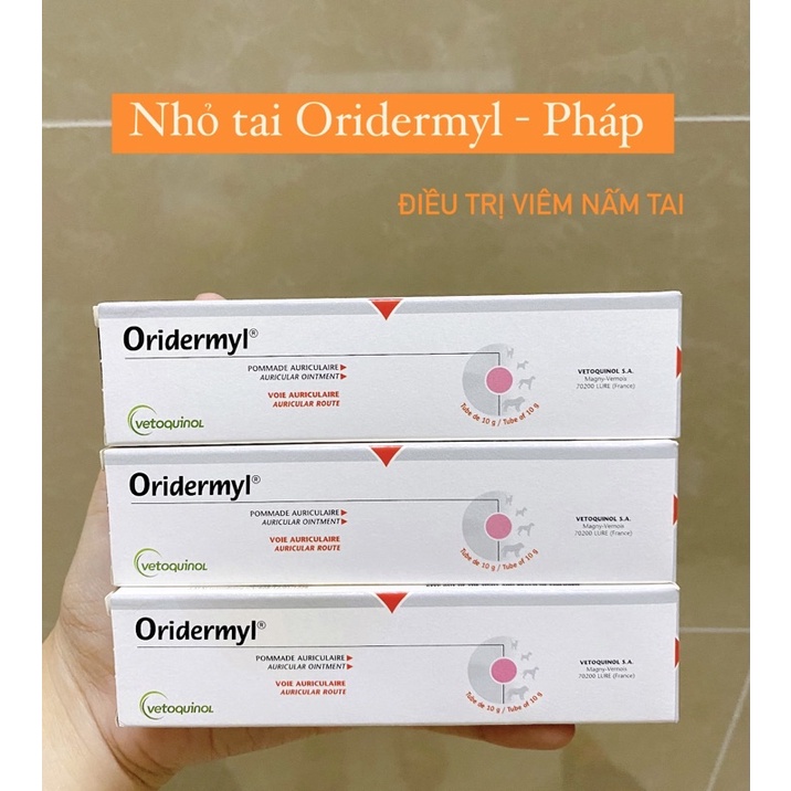 Nhỏ tai Oridermyl