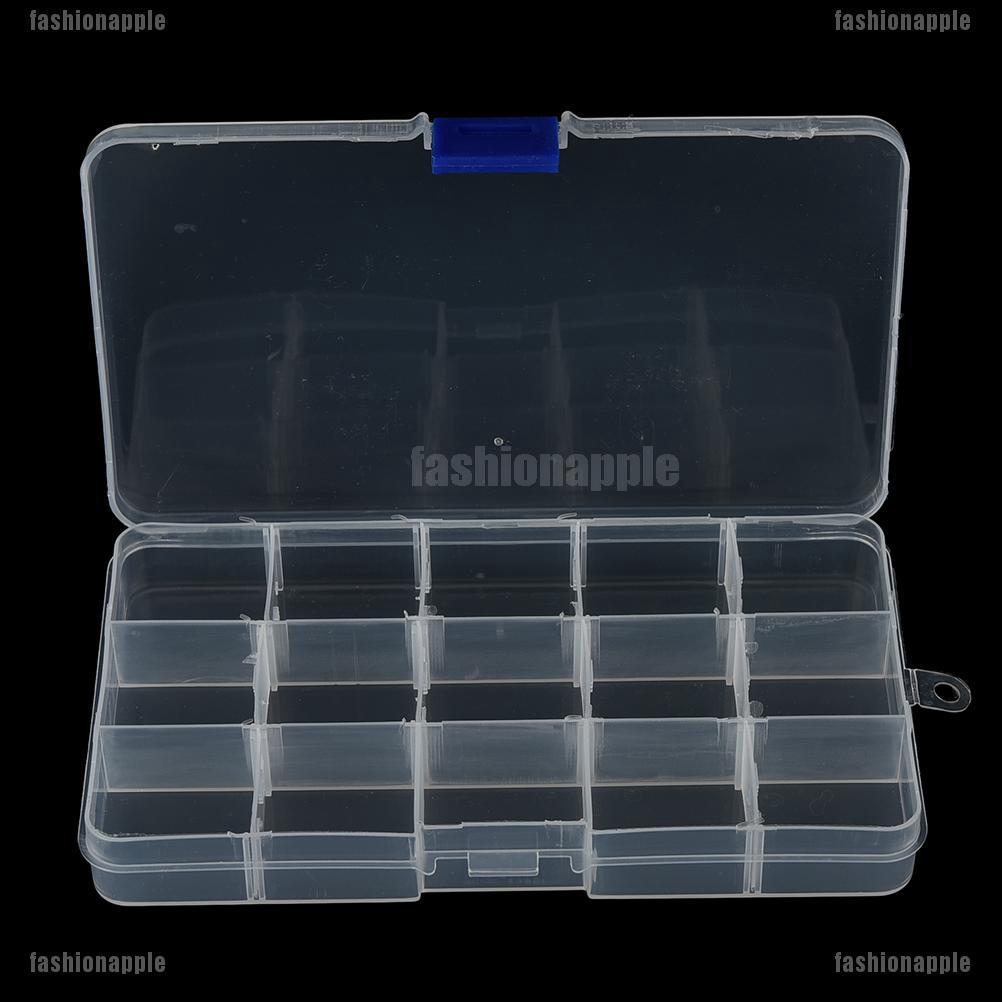 Hộp Đựng Mồi Câu Cá 15 Ngăn Tiện Dụng