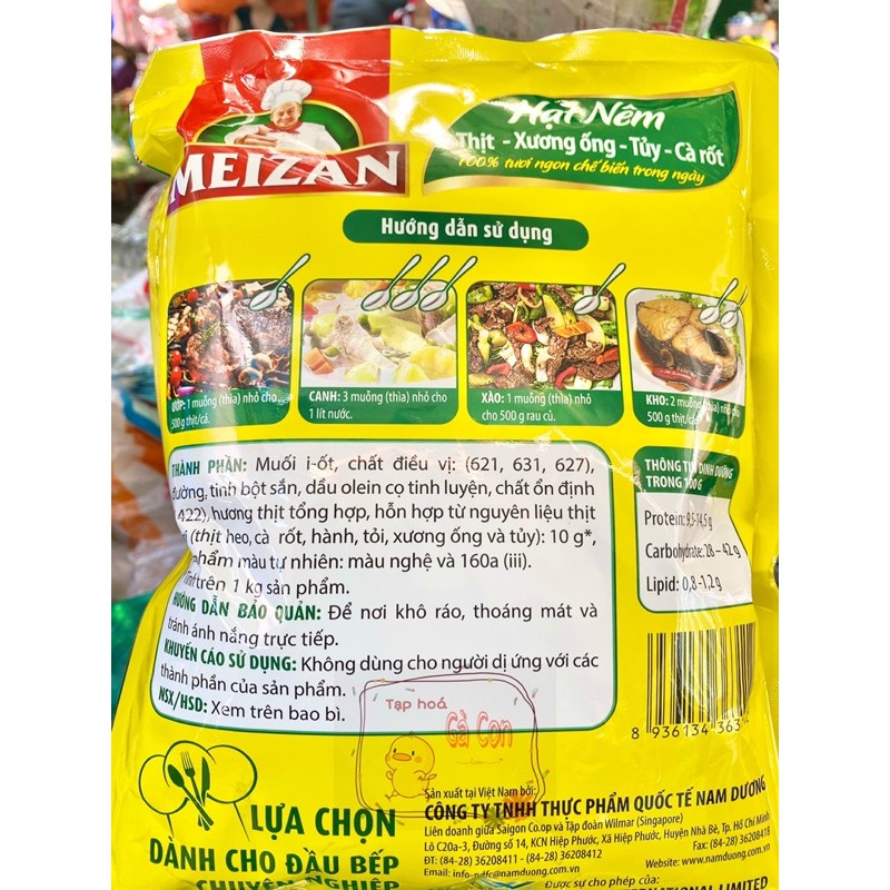 Hạt nêm Meizan vị heo 1 kg