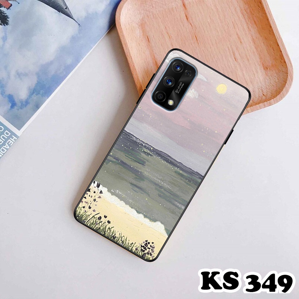Ốp lưng Oppo Realme 7 - Realme 7 Pro - Ốp Oppo in hình Cánh đồng hoa - Chất liệu TPU siêu bền